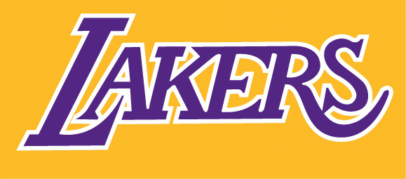 Los Angeles Lakers 1965-1999 Wordmark Logo iron on heat transfer